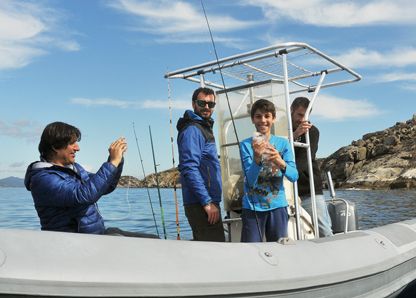 Scuola pesca alla Lni Villasimius